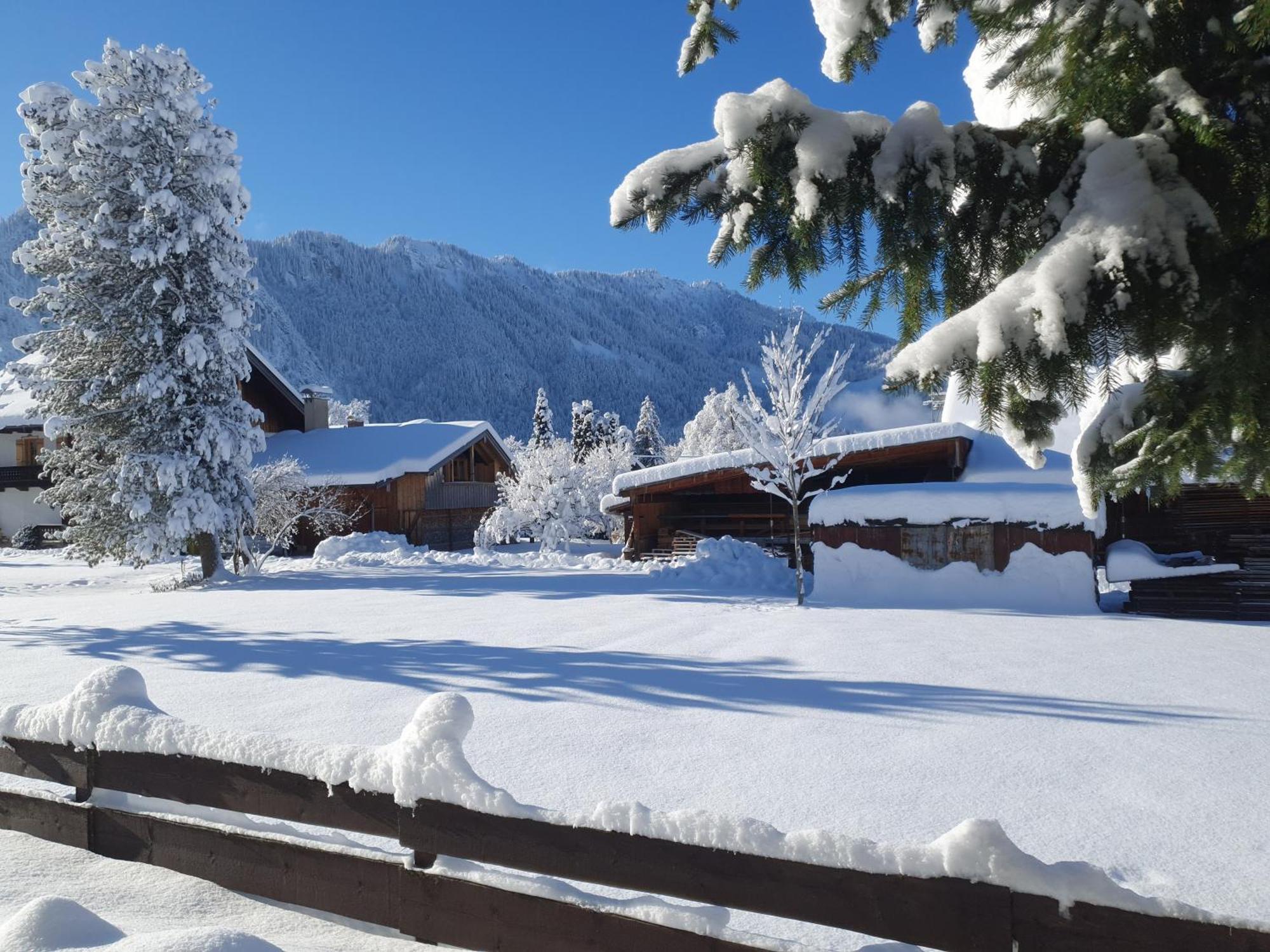 Alpenblick Lägenhet Oberammergau Exteriör bild